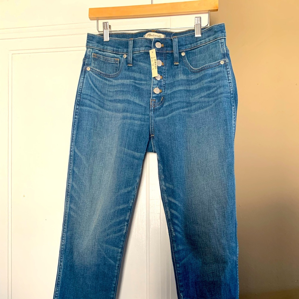 Madewell Slim Straight Jeans sz29P NWT